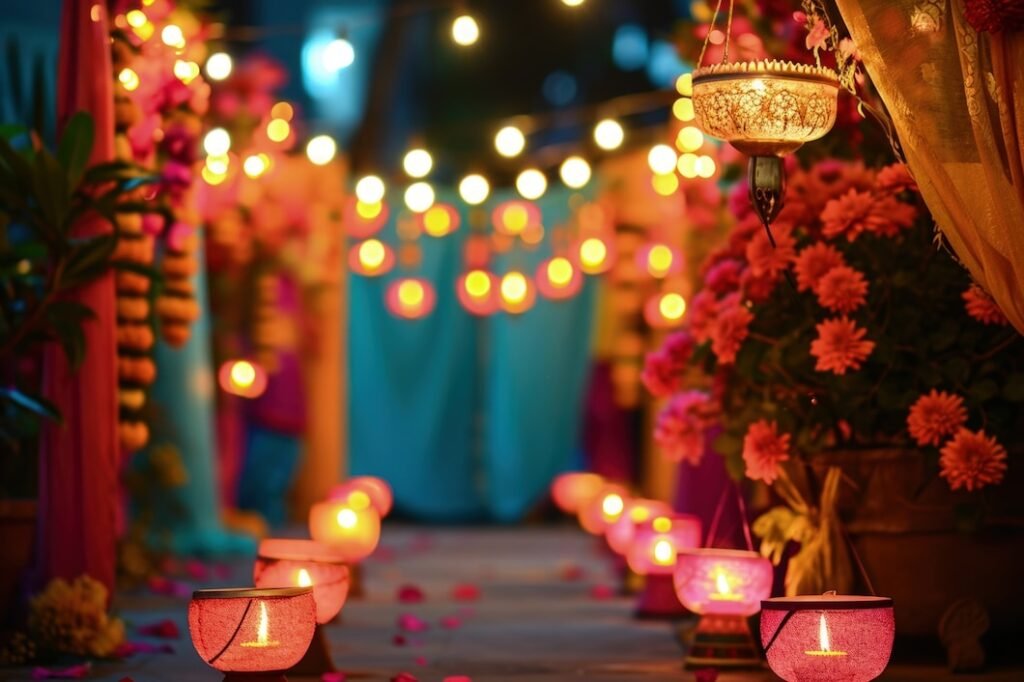 Modern Diwali Decoration Ideas for Living Room