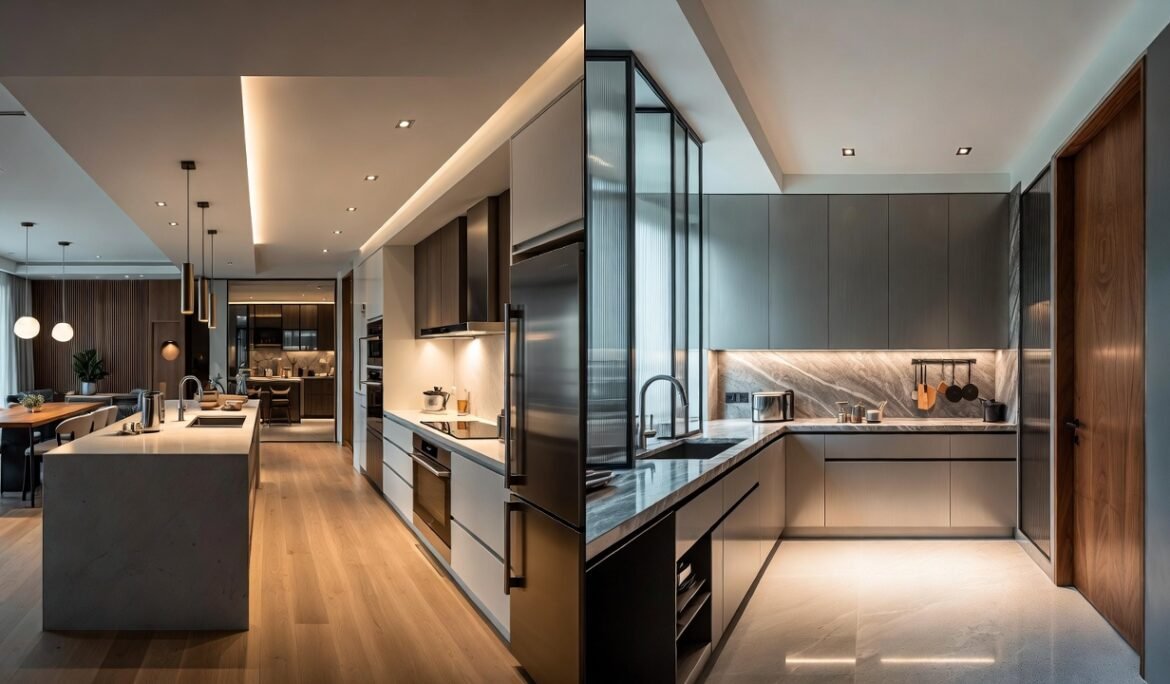 Closed vs Open Kitchen Design
