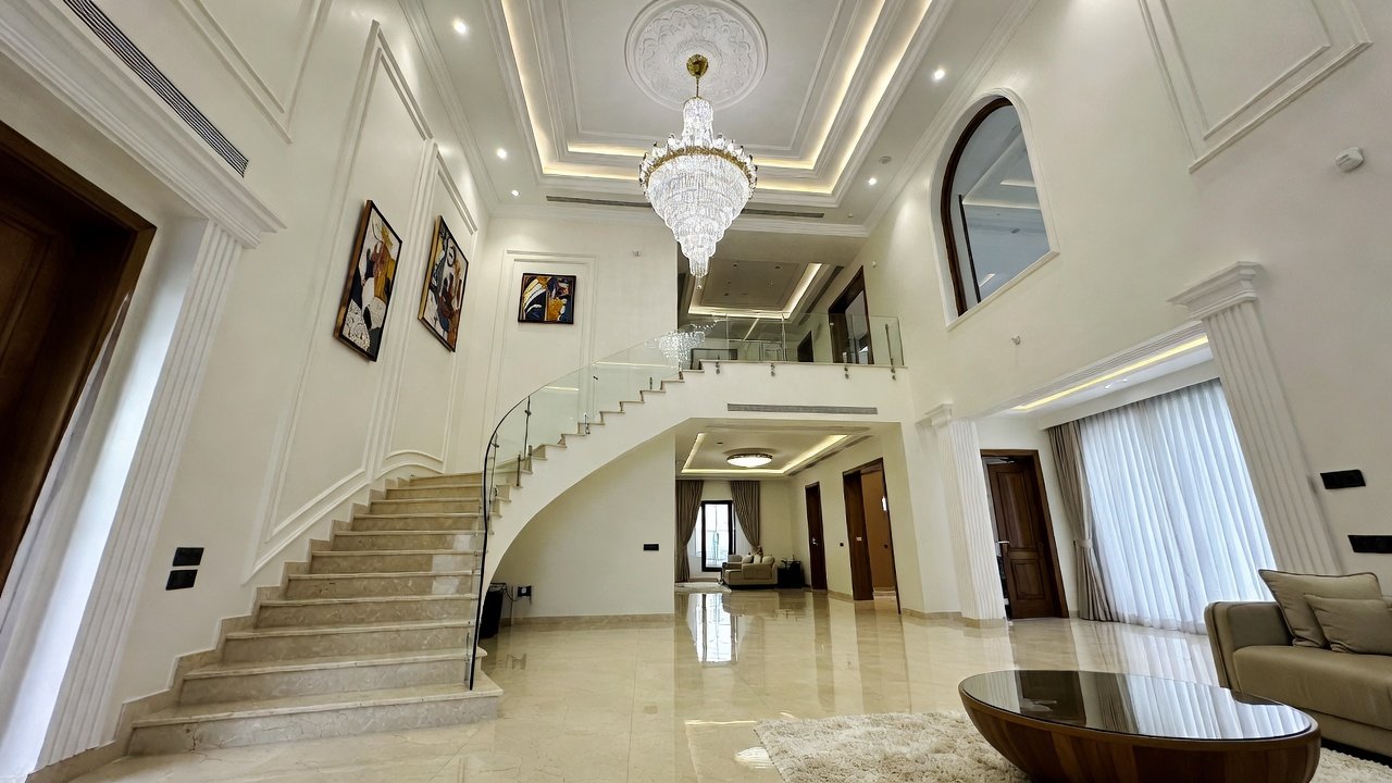 Elegant luxury villa interior in Lucknow
