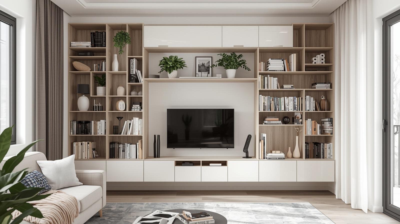 When floor space is limited, vertical space becomes valuable.