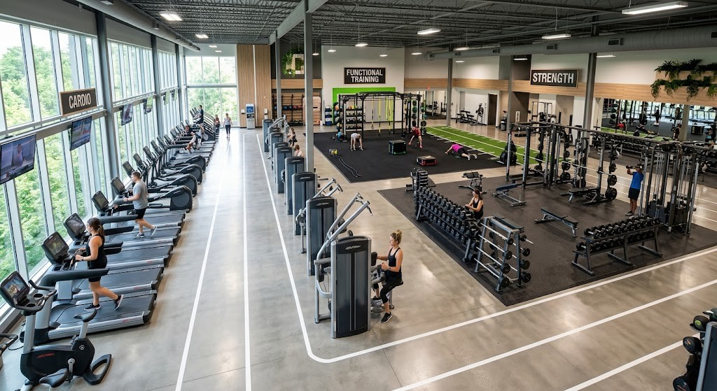 Functional Gym Layout design