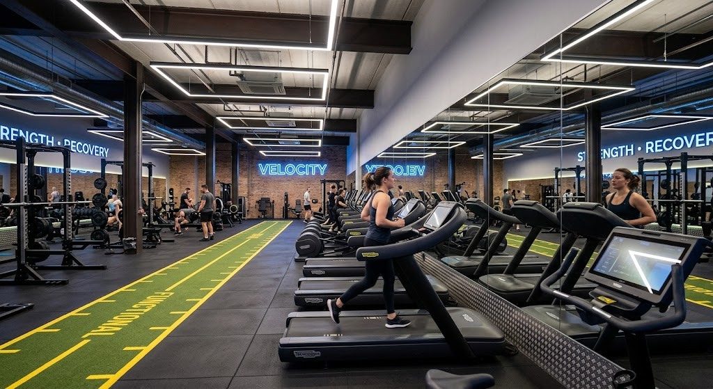 Gym Lighting & Mirror Setup Interior design Ideas in Lucknow