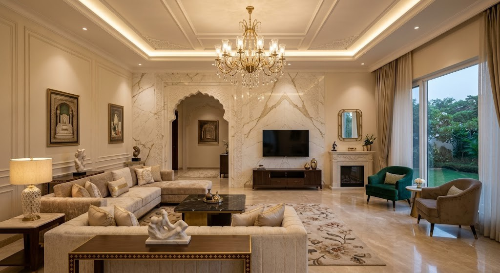 High-end home interiors Lucknow