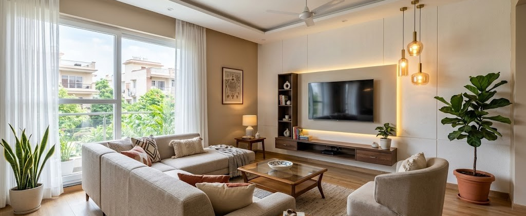 Interior Design for 2BHK Homes in Lucknow Ideas, Costs & Trends (2026)