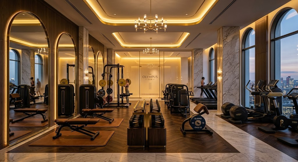 Luxury Gym Interior Design Ideas and Designer in Lucknow