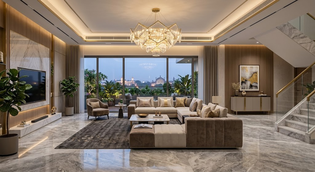 Luxury home interior design in Lucknow