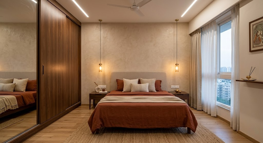 Master Bedroom for 2BHK for Homes in Lucknow