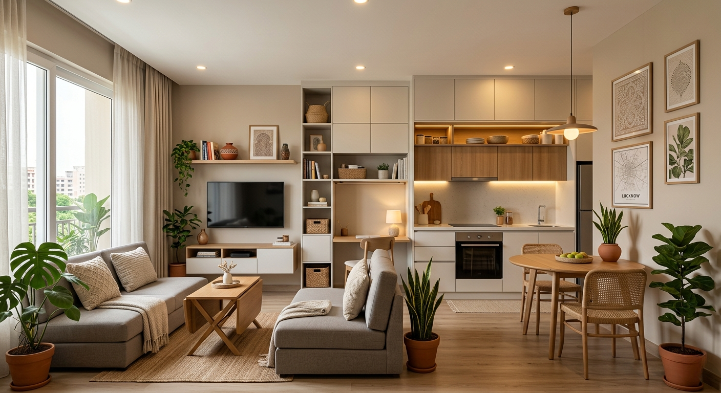 Small Home Interior Design Ideas in Lucknow_ Make Every Inch Count