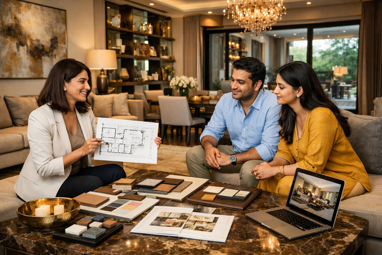 Hiring a professional interior designer in Gomti Nagar Lucknow