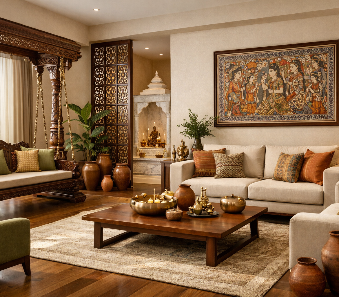 Traditional Indian Design Elements in Modern Homes