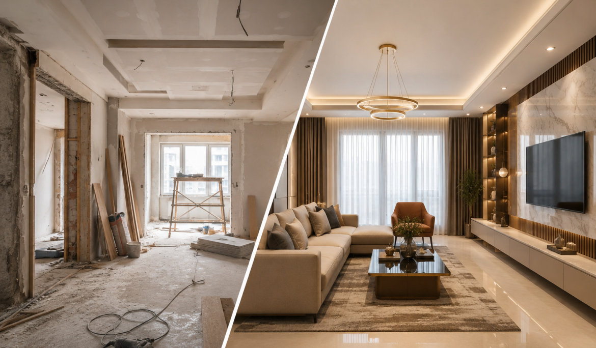 Home Renovation vs Home Interior Design: What's the Difference?