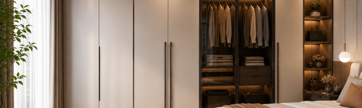 Wardrobe Design Ideas for Modern Bedrooms