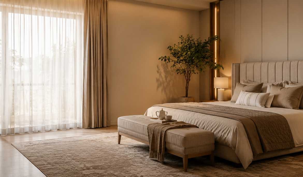 Bedroom interior design ideas for a calm and premium feel.
